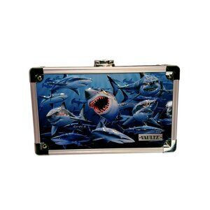 VAULTZ 3D Sharks Lenticular Pencil Box Case - Missing Key